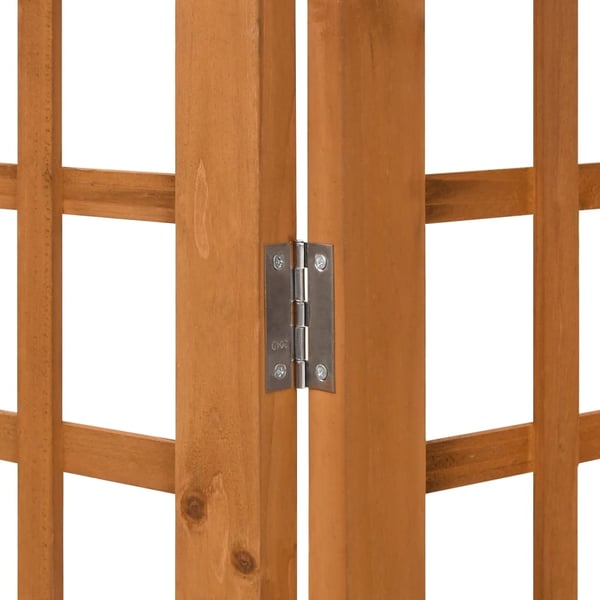vidaXL Romdeler/espalier 3 paneler heltre gran 121x180,5 cm