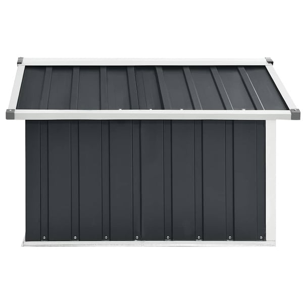 vidaXL Robottiruohonleikkurin vaja 92x97x63cm galvanoitu teräs antras.