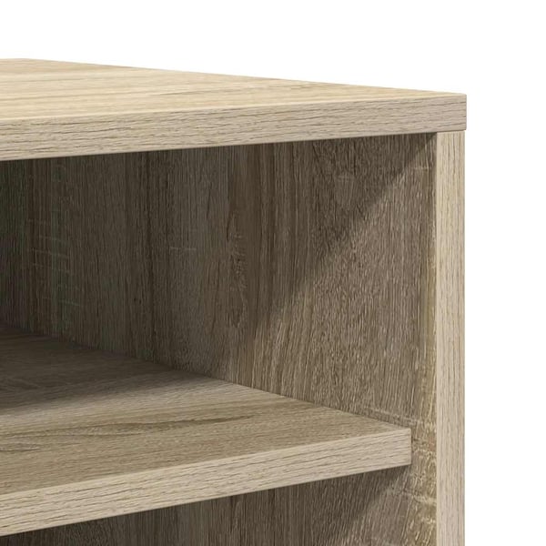 vidaXL skoskab 60x35x92 cm spånplade sonoma-eg