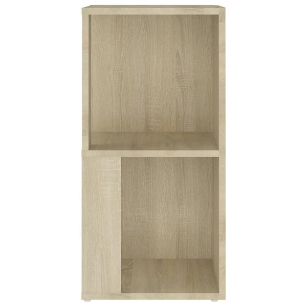 vidaXL Hjørneskap sonoma eik 33x33x67 cm sponplate