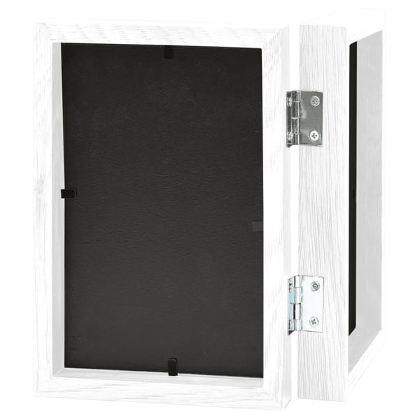 vidaXL folderamme til 2 billeder 2x(21x29,7 cm) hvid