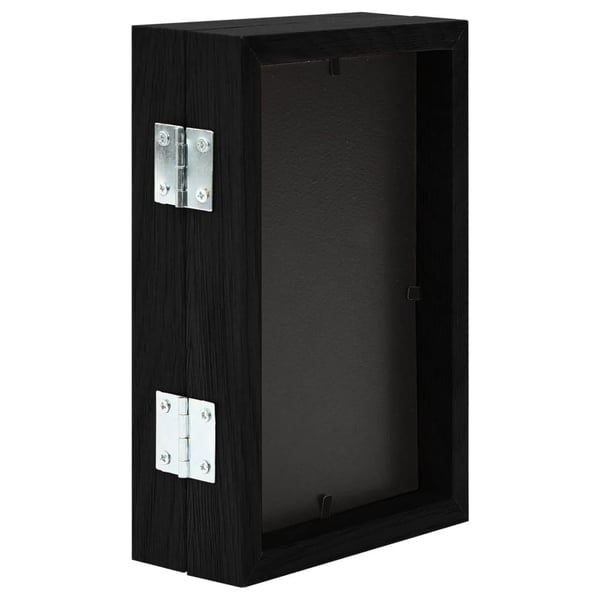 vidaXL folderamme til 2 billeder 2x(21x29,7 cm) sort