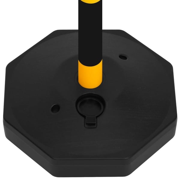 vidaXL Ketjutolppasarja 10 m muoviketjulla