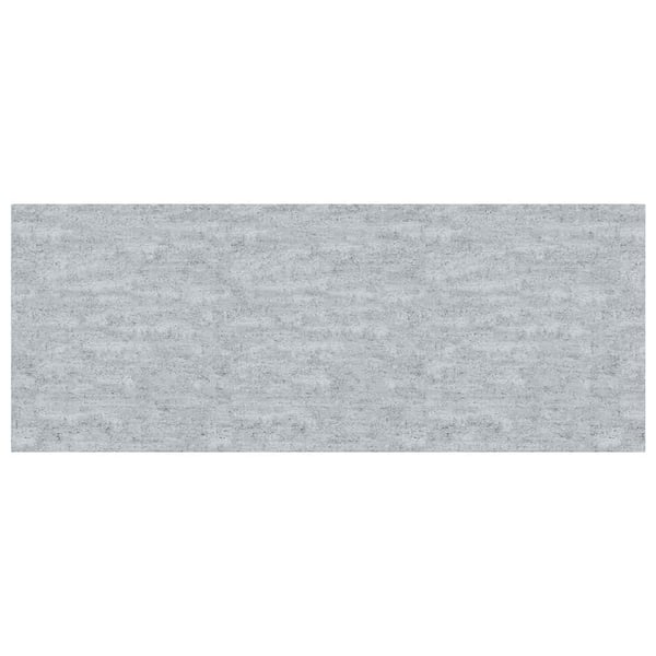 vidaXL Flytende vegghylle betonggrå 60x23,5x3,8 cm MDF
