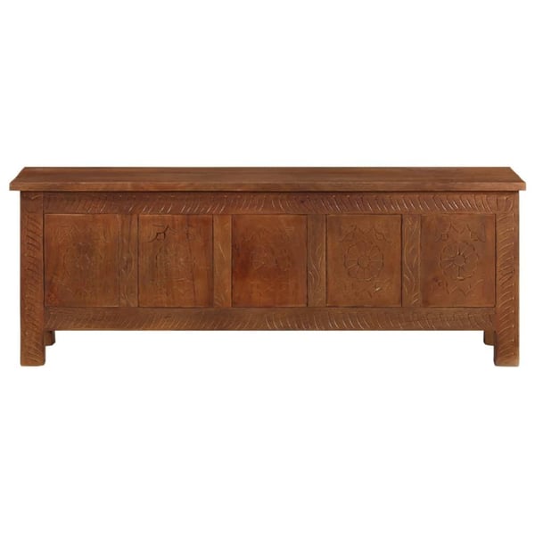 vidaXL Förvaringslåda 110x30x40 cm massivt mangoträ
