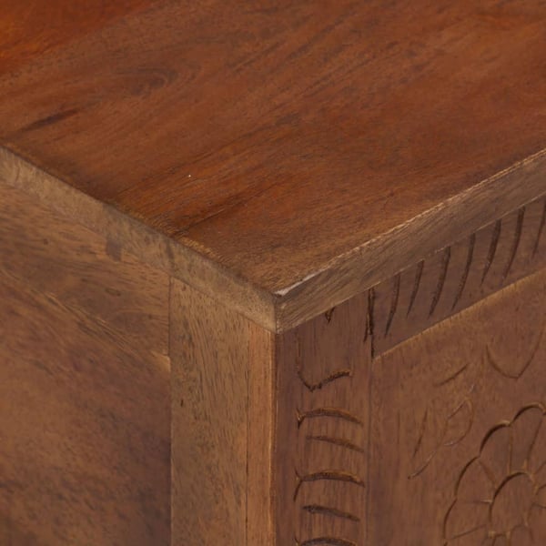 vidaXL Förvaringslåda 110x30x40 cm massivt mangoträ