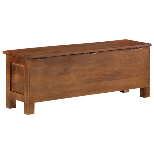 vidaXL Förvaringslåda 110x30x40 cm massivt mangoträ
