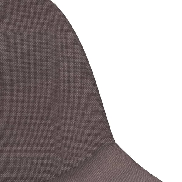 vidaXL Barstolar 2 st taupe tyg