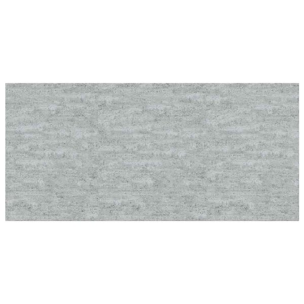 vidaXL Flytende vegghyller 2 stk betonggrå 50x23x3,8 cm MDF