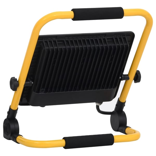 vidaXL LED-flomlys med håndtak 100 W varmhvit