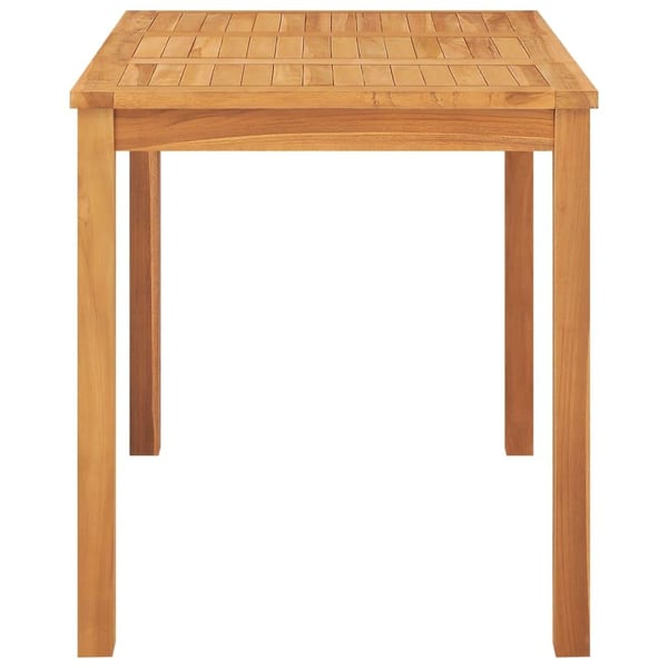 vidaXL Utendørs spisebord 120x70x77 cm heltre teak