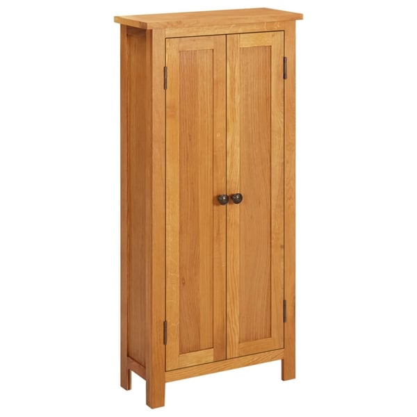 vidaXL Oppbevaringsskap 50x22x110 cm heltre eik