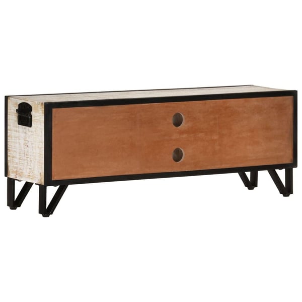 vidaXL TV-benk 110x30x41 cm heltre akasie
