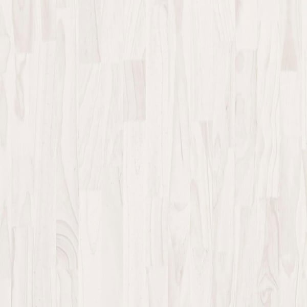 vidaXL reol 80x30x210 cm massivt fyrretræ hvid