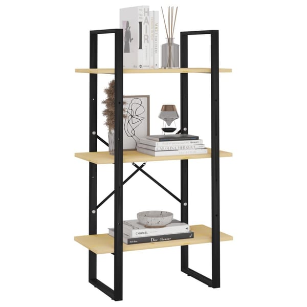 vidaXL Oppbevaringshylle 60x30x105 cm heltre furu