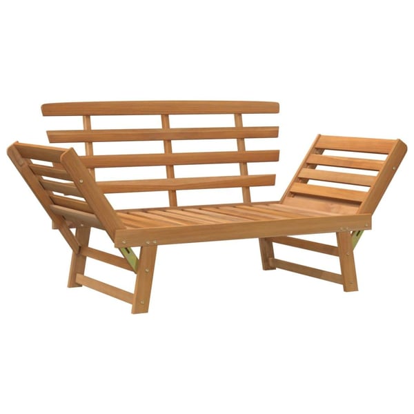 vidaXL Hagebenk 2-i-2 190 cm heltre akasie