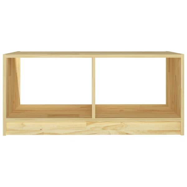 vidaXL Salongbord 75x50x33,5 cm heltre furu