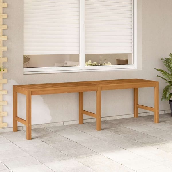 vidaXL Hagebenk 150 cm heltre teak