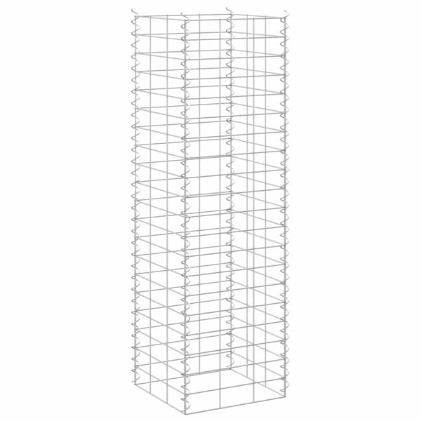 vidaXL idaXL Gabion høybed 3 stk 30x30x100 cm jern