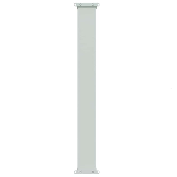 vidaXL Uttrekkbar sidemarkise 117x614 cm kremhvit