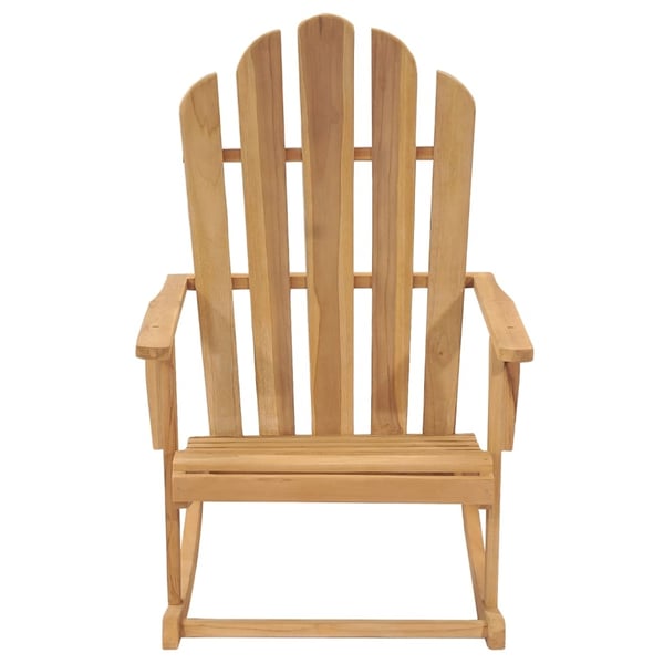 vidaXL Adirondack gyngestol heltre teak