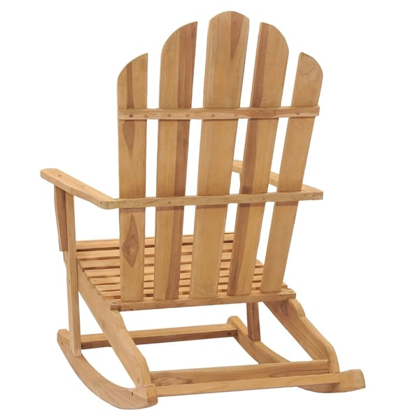 vidaXL Adirondack gyngestol heltre teak