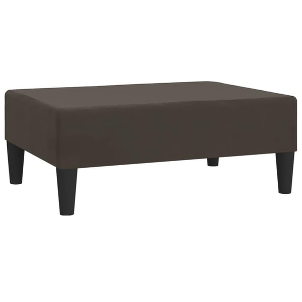 vidaXL Fotpall mörkgrå 78x56x32 cm sammet