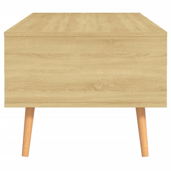 vidaXL Salongbord sonoma eik 100x49,5x43 cm sponplate