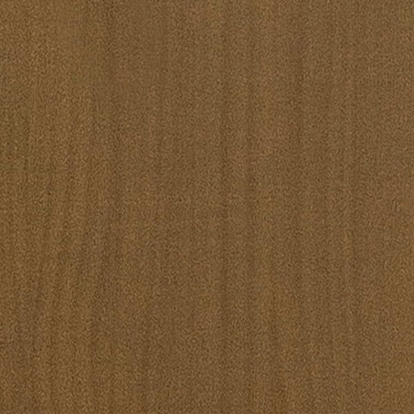 vidaXL TV-benk honningbrun 104x33x41 cm heltre furu