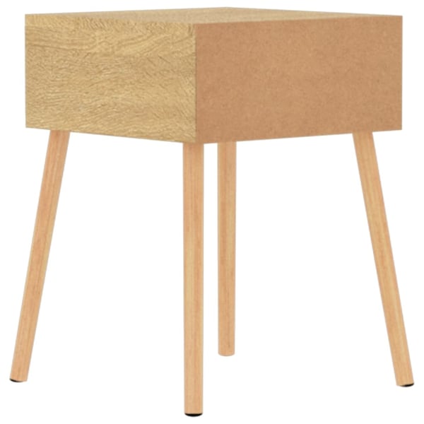 vidaXL sengeskab 40x40x56 cm spånplade sonoma-eg
