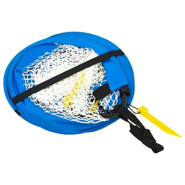 vidaXL børnefodboldmål 2 stk. med opbevaringstaske 119x82x84,5 cm