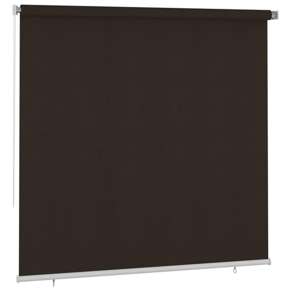 vidaXL udendørs rullegardin 240x230 cm brun
