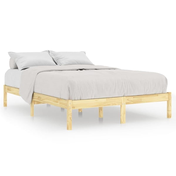 vidaXL Sengeramme heltre 120x190 cm Small Double
