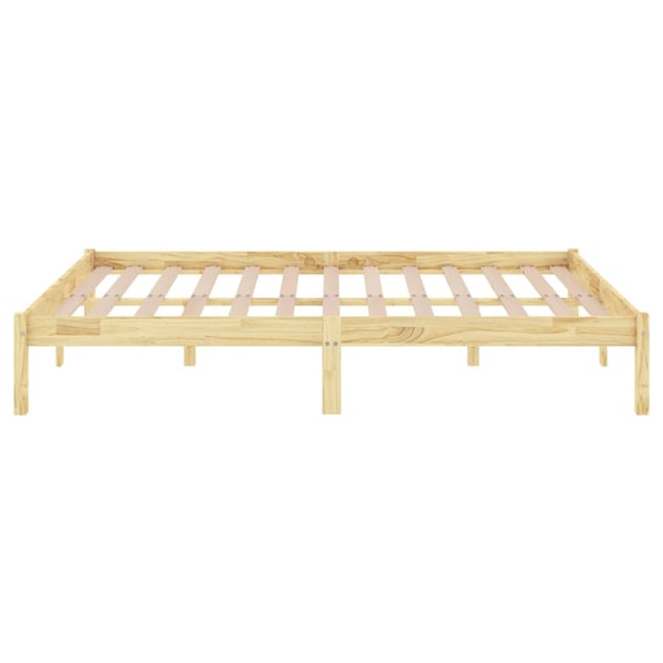 vidaXL Sengeramme heltre 120x190 cm Small Double