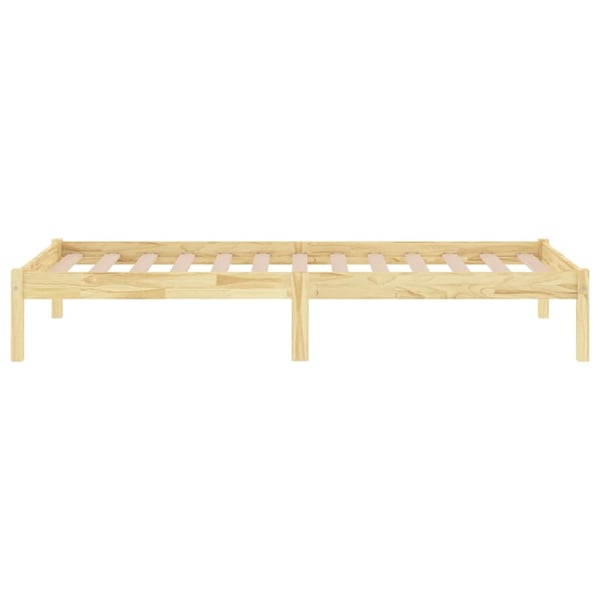 vidaXL sengeramme 75x190 cm massivt træ