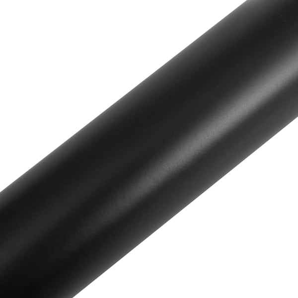 vidaXL bilfolie 100x150 cm mat sort