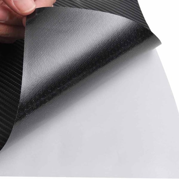 vidaXL Bilfolier 2 stk 4D svart 100x150 cm