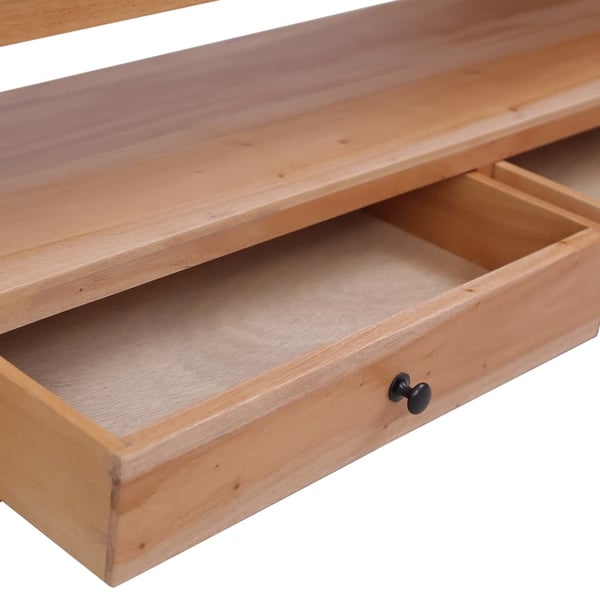 vidaXL tv-skab 115x30x40 cm massivt mahognitræ