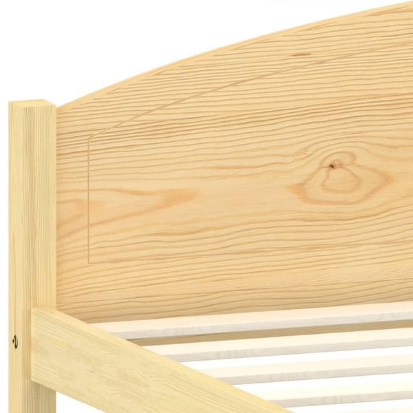 vidaXL Sengeramme heltre furu 160x200 cm