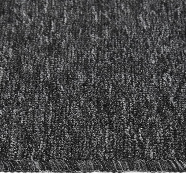 vidaXL skridsikre trappemåtter 15 stk. 60x25 cm rektangulær antracit