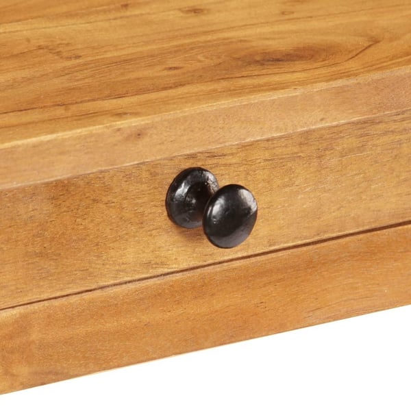 vidaXL Konsollbord 100x40x76 cm heltre akasie