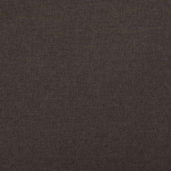 vidaXL foldbar opbevaringsbænk 76x38x38 cm kunstlærred mørkebrun