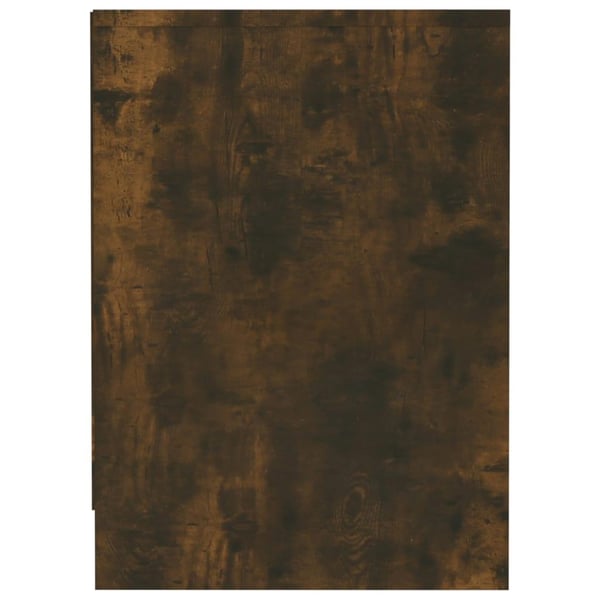vidaXL TV-benk røkt eik 102x37,5x52,5 cm sponplate