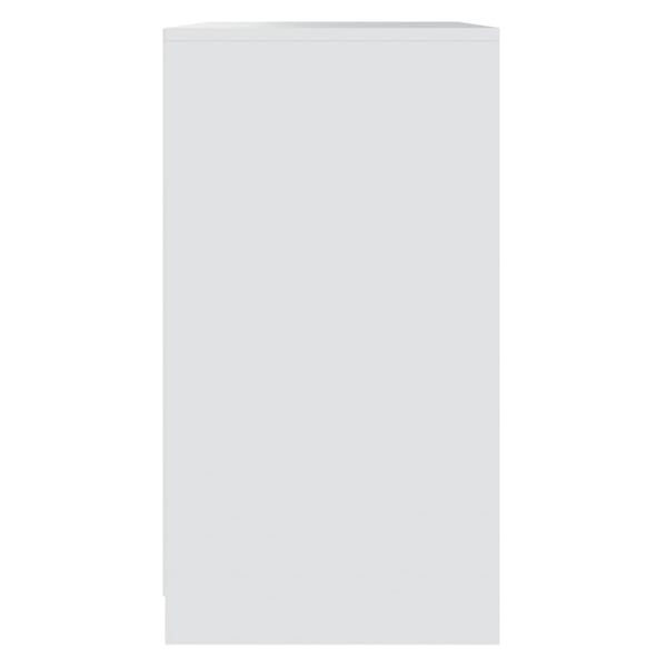 vidaXL Skjenk hvit 70x40,5x75 cm sponplate