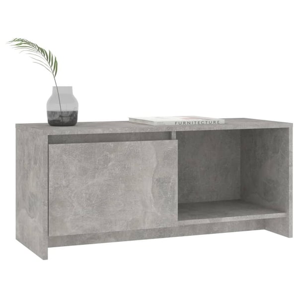 vidaXL tv-bord 90x35x40 cm spånplade betongrå