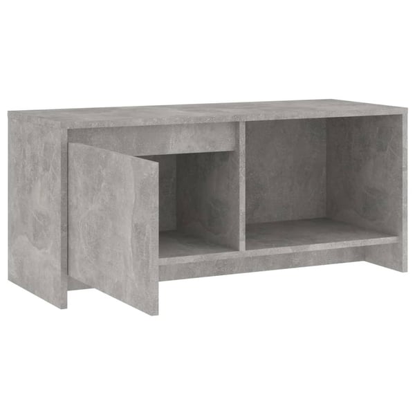vidaXL tv-bord 90x35x40 cm spånplade betongrå