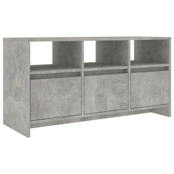 vidaXL TV-benk betonggrå 102x37,5x52,5 cm sponplate