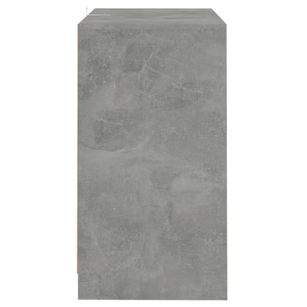vidaXL Senkit 2 kpl betoninharmaa 70x41x75 cm lastulevy