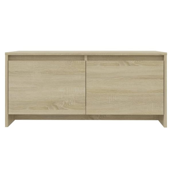 vidaXL Salongbord sonoma eik 90x50x41,5 cm sponplate