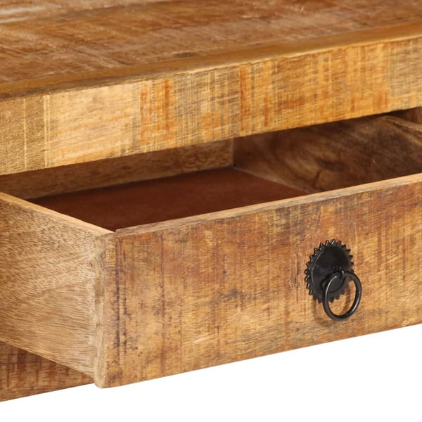 vidaXL TV-benk 110x30x40 cm heltre mango